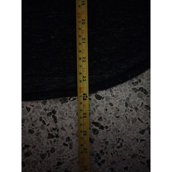 Warm Essentials By Cuddl Duds Long Sleeve Black Heathered Womens Top Size S. - Picture 7 of 8